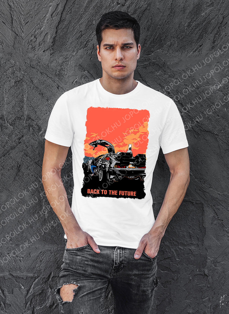 Back to the future t-shirt (Delorian)
